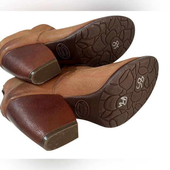 Kork-Ease Castaneda Ankle Booties Tan Brown Suede 8.5M - Picture 7 of 7